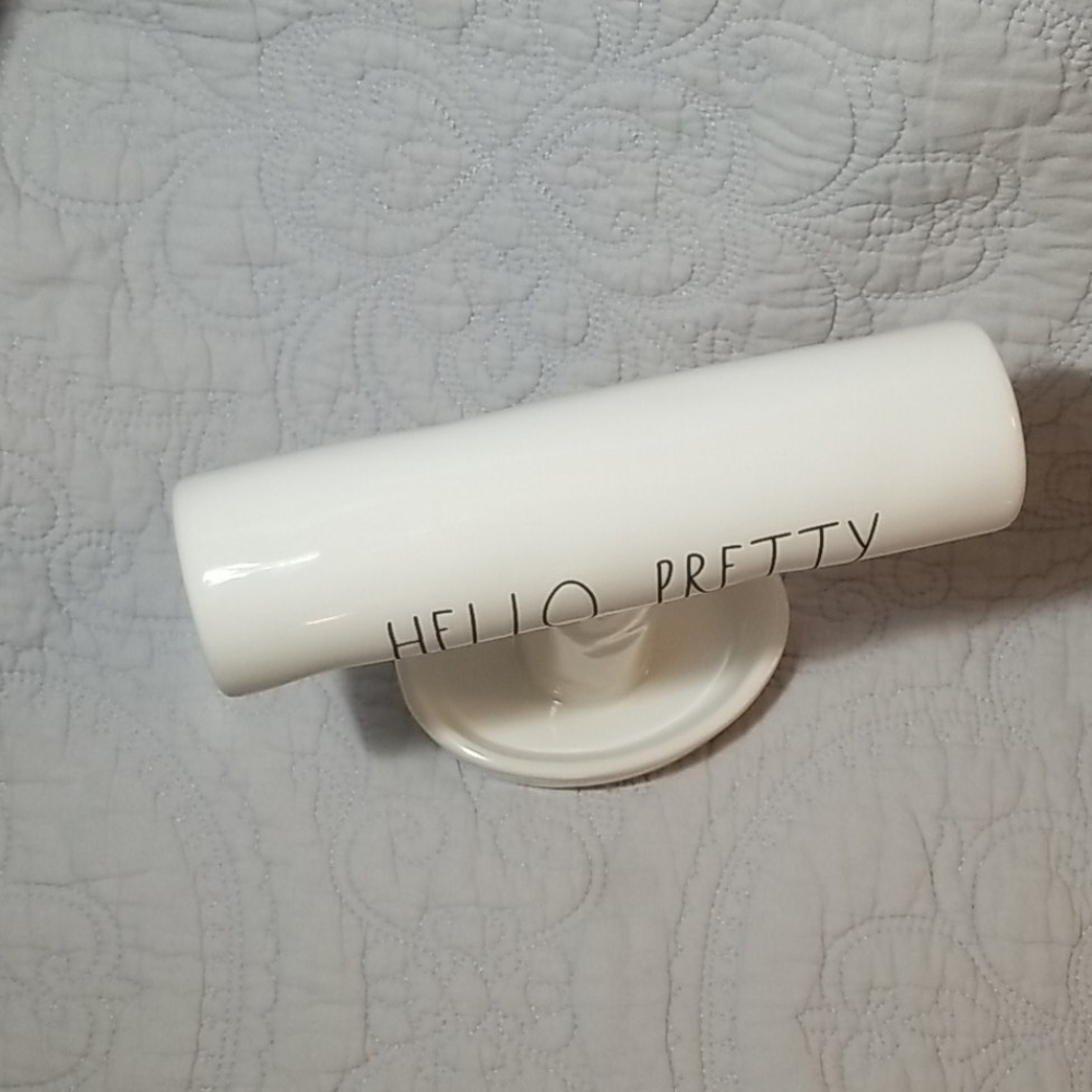 Rae Dunn 'Hello Pretty' Jewelry Holder - Picture 2 of 5
